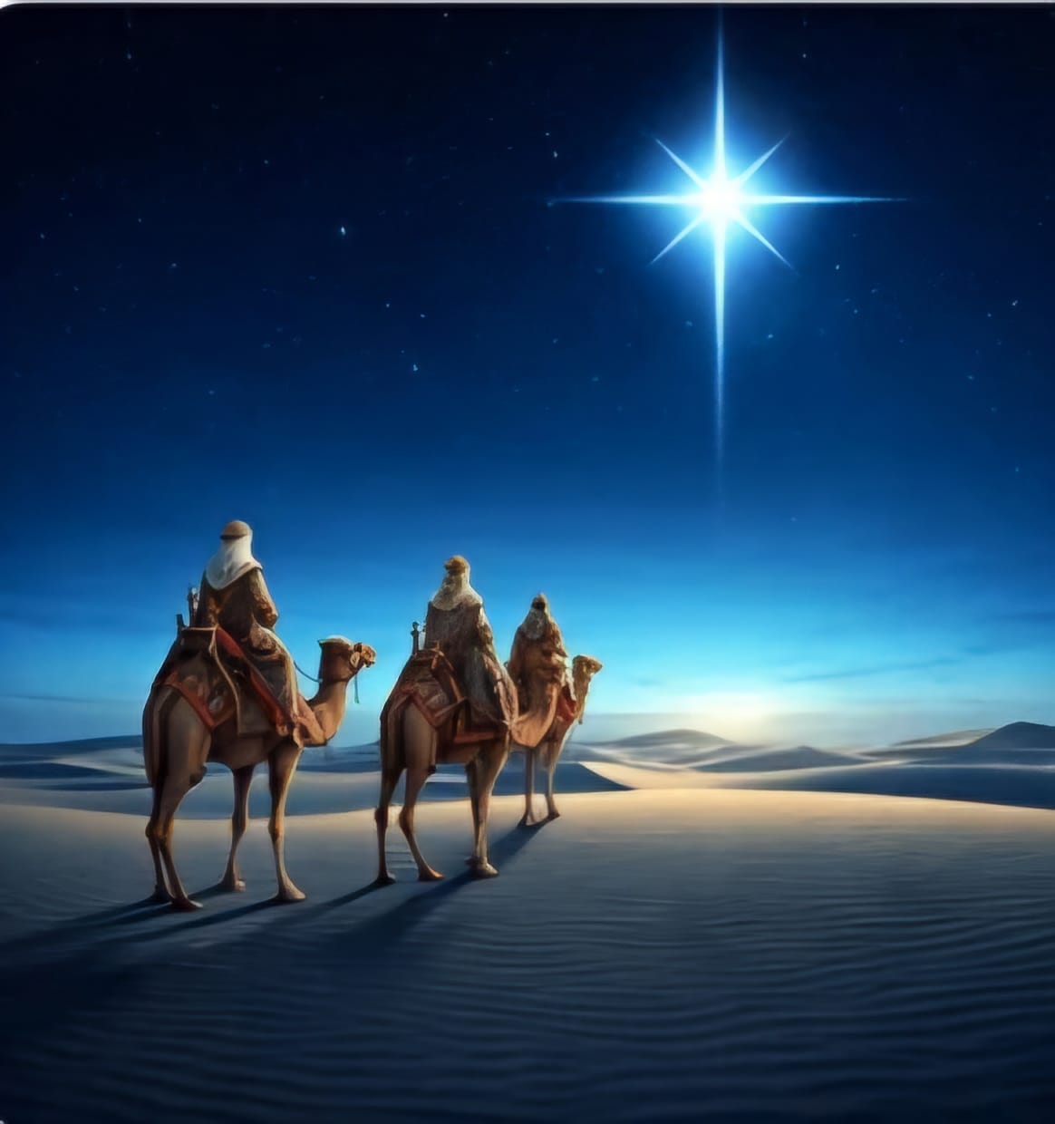 Čestitka za blagdan Sveta tri kralja
